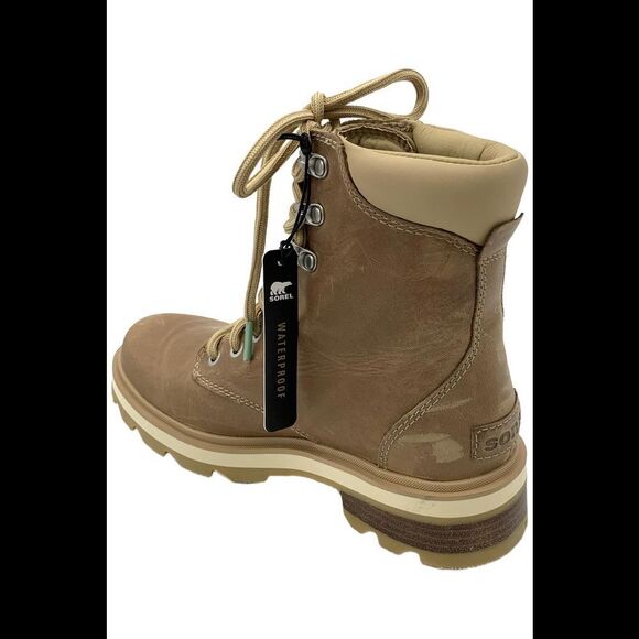 Sorel Women's Lennox Lace Boots Ceramic Canoe - Medium - Picture 3 of 3